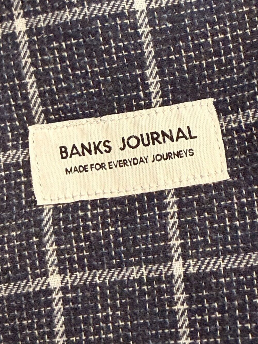 BANKS JOURNAL Reversible Jacket : navy / navy&white / full front zip